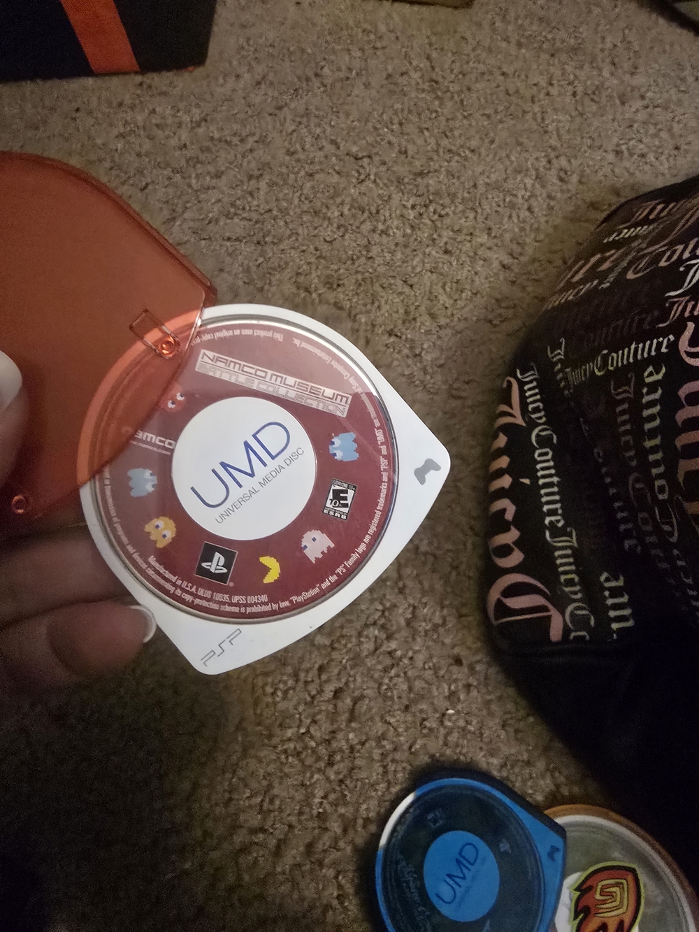 PSP UMD Namco Museum Disc in Red Case
